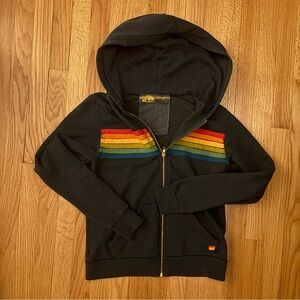 Aviator Nation women’s 5 stripe sweatshirt size S